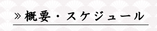 概要・スケジュール