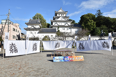 石田三成陣跡再現フォトスポット