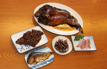 川魚料理の写真