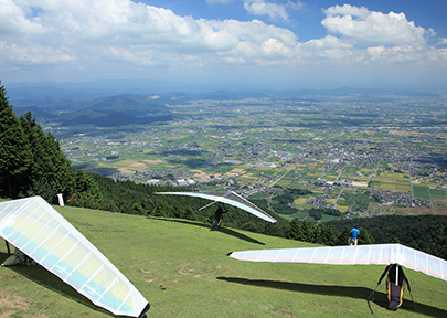 池田山（パラ・ハング発射基地）の写真