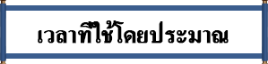 เวลาที่ใช้โดยประมาณ