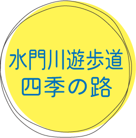 大垣水門川散策